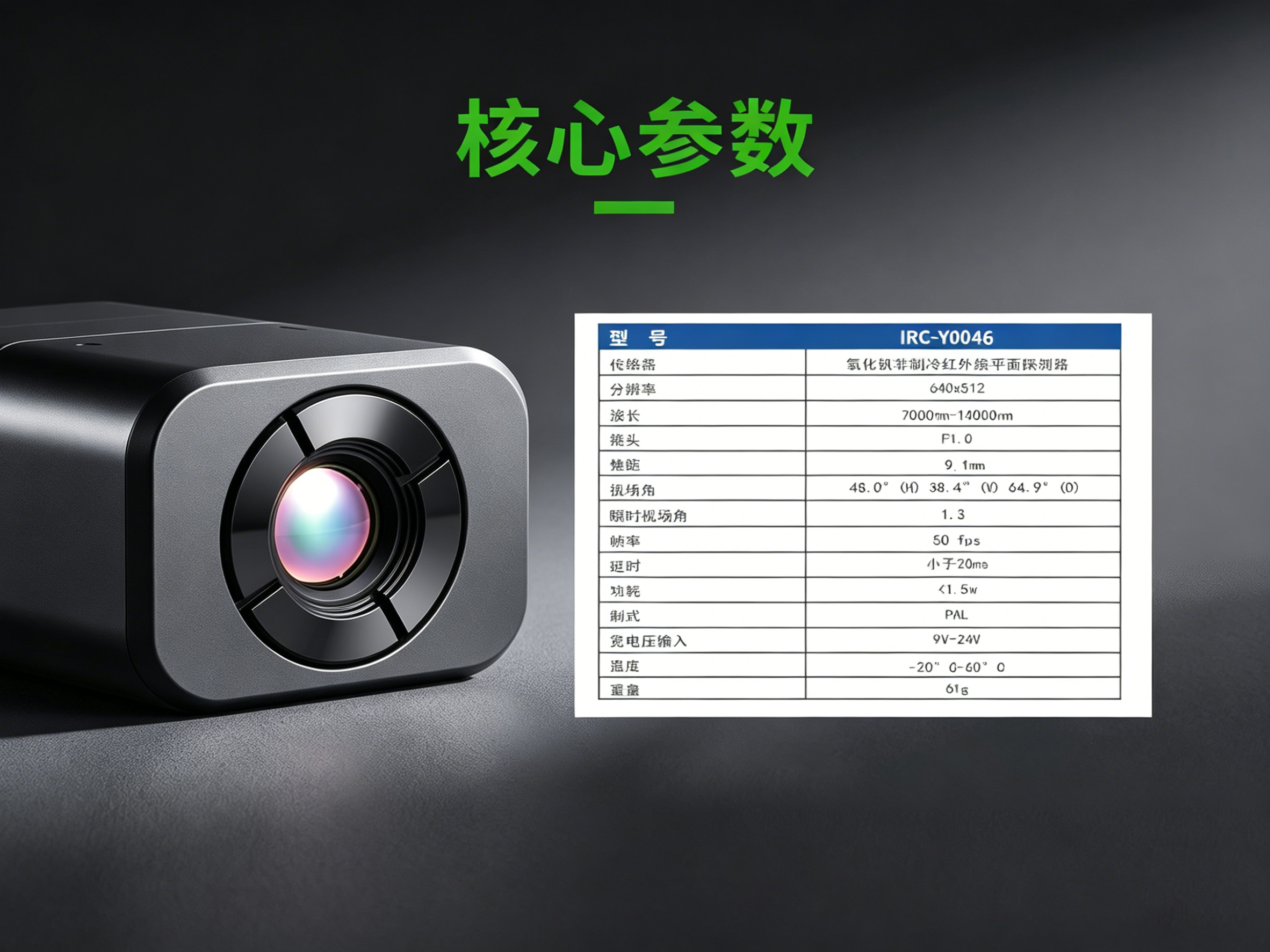 IRC-Y0046一体式热成像模组