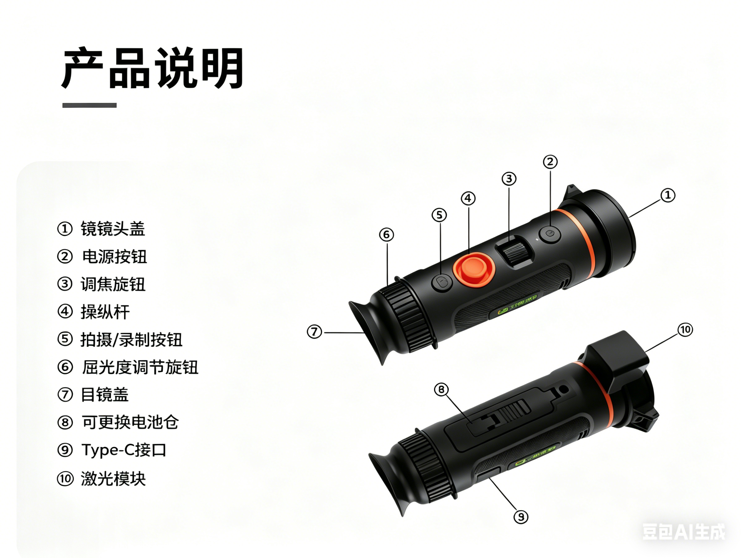一格莱特热成像单目望远镜