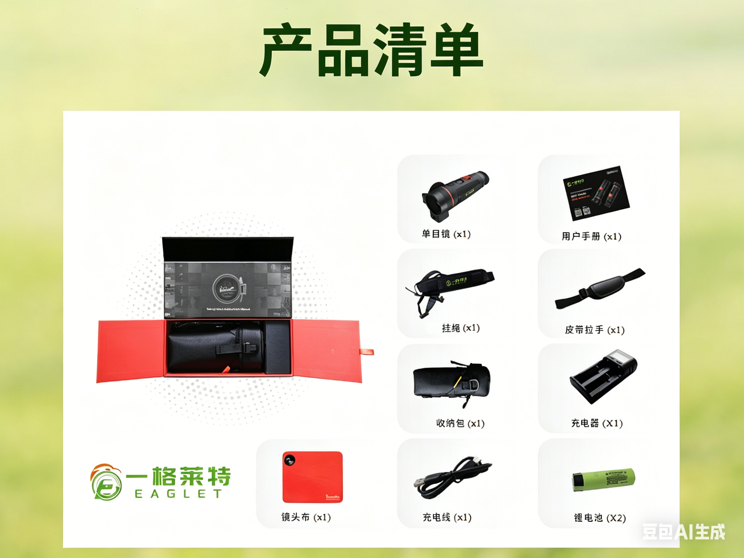 一格莱特热成像单目望远镜