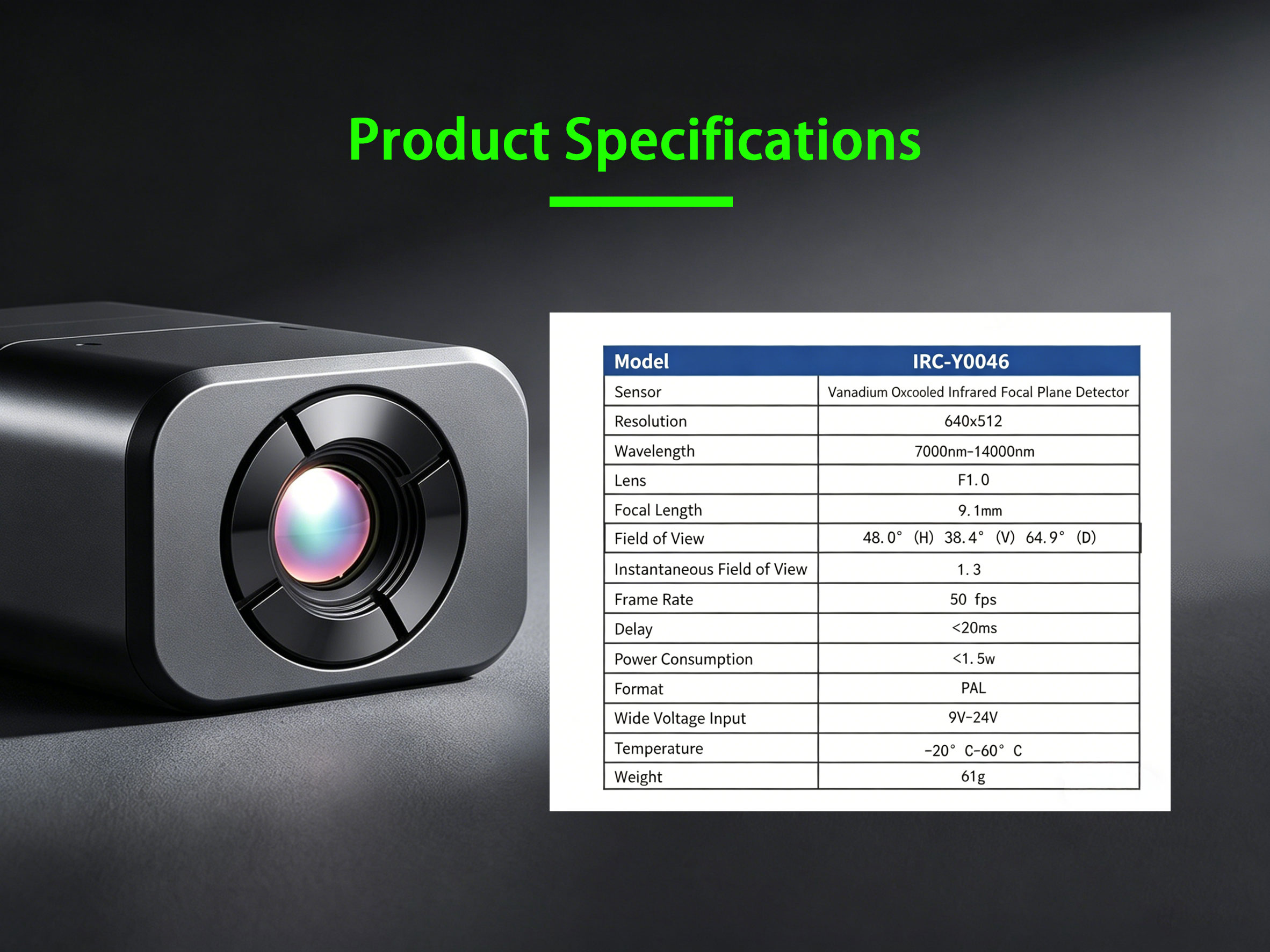 IRC-Y0046 Integrated Thermal Imaging Module