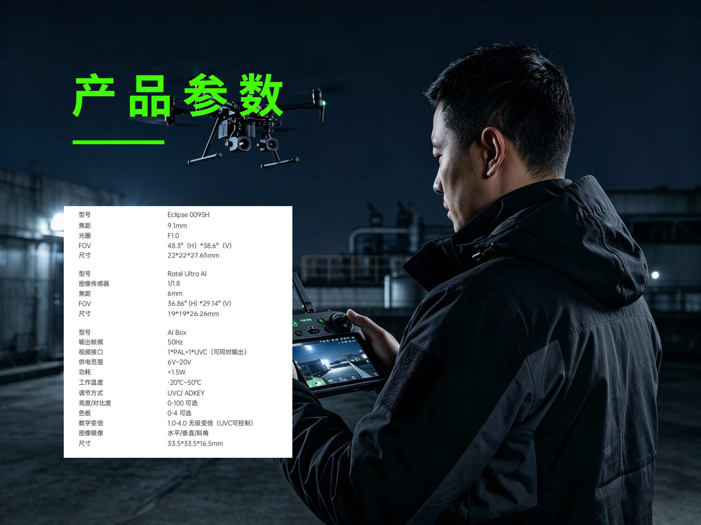 FT006-V3 Dual AI双光摄像头模组