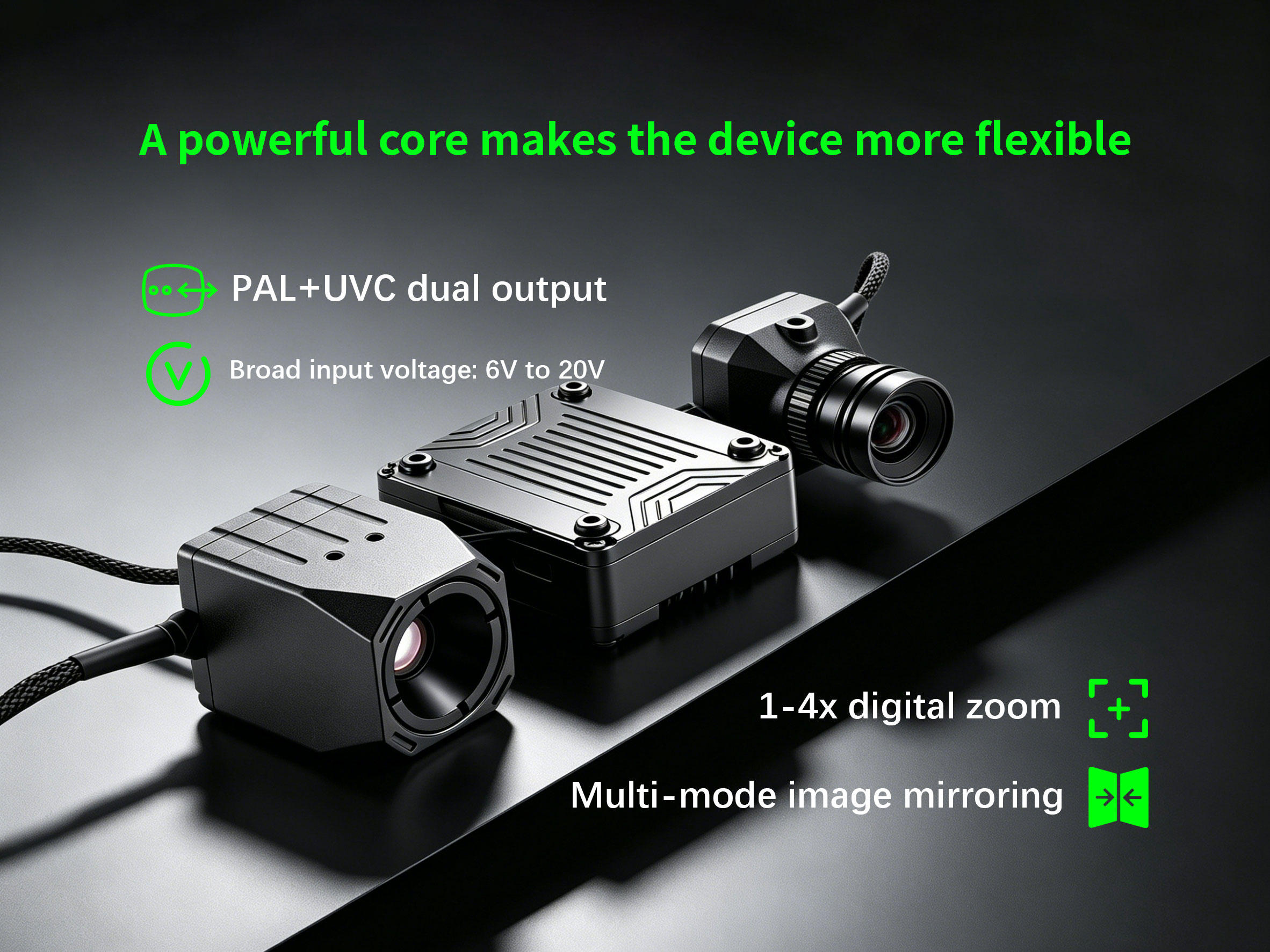 FT006-V3 Dual AI dual-light camera module