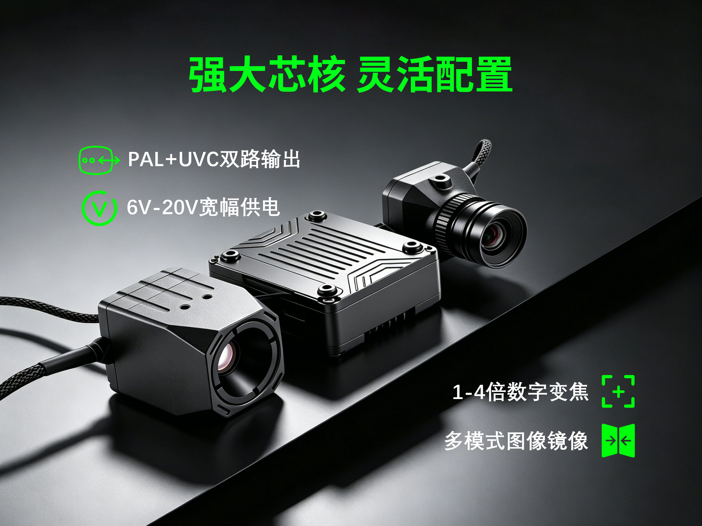 FT006-V3 Dual AI双光摄像头模组